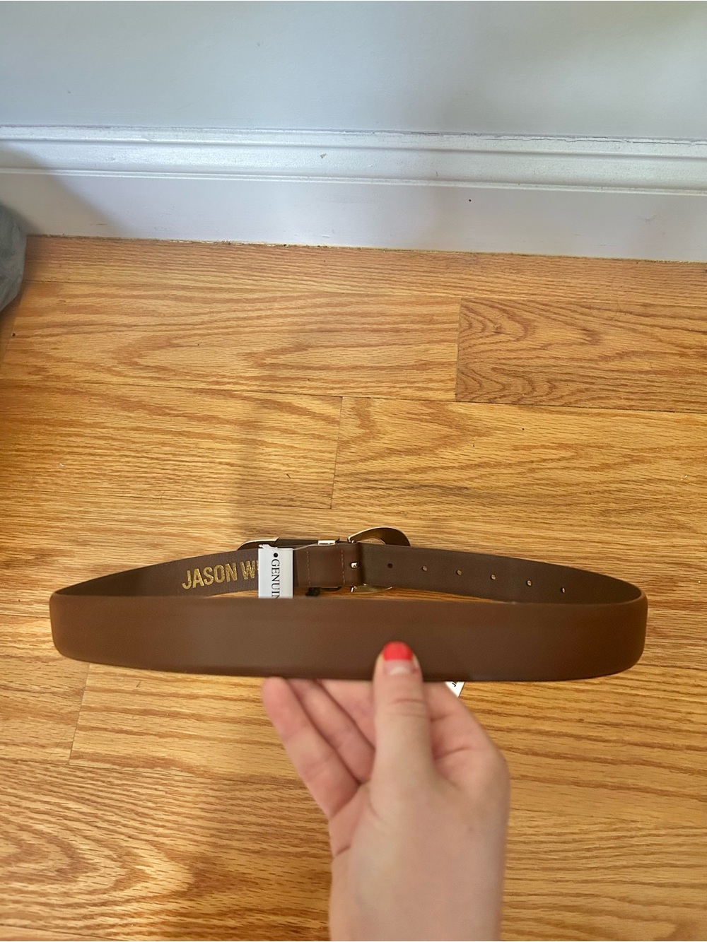 Jason Wu Leather Gold Detail Belt - Picture 3 of 3